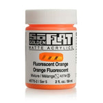 Golden SoFlat Acrylic Paint Fluorescent Orange 59ml
