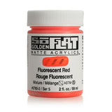 Golden SoFlat Acrylic Paint Fluorescent Red 59ml