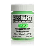 Golden SoFlat Acrylic Paint Fluorescent Green 59ml