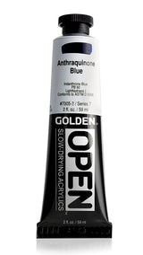 Golden OPEN Acrylic Paint Anthraquinone Blue 59ml