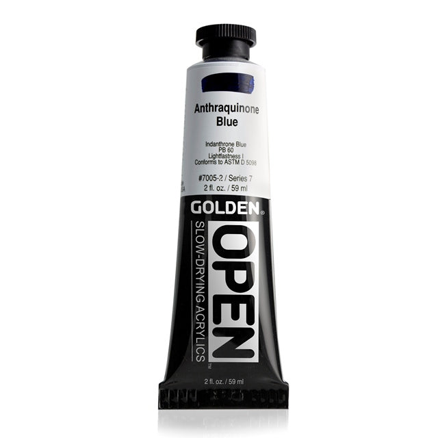 Golden OPEN Acrylic Paint Anthraquinone Blue