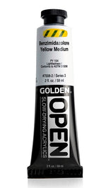 Golden OPEN Acrylic Paint Benzimidazolone Yellow Medium 59ml