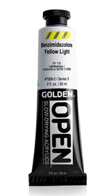 Golden OPEN Acrylic Paint Benzimidazolone Yellow Light 59ml