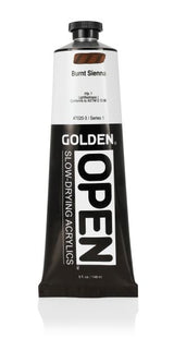 Golden OPEN Acrylic Paint Burnt Sienna 148ml