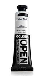 Golden OPEN Acrylic Paint Carbon Black 59ml