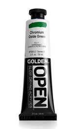 Golden OPEN Acrylic Paint Chromium Oxide Green 59ml