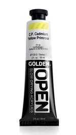 Golden OPEN Acrylic Paint Cadmium Yellow Primrose 59ml