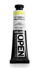 Golden OPEN Acrylic Paint Cadmium Yellow Primrose 59ml