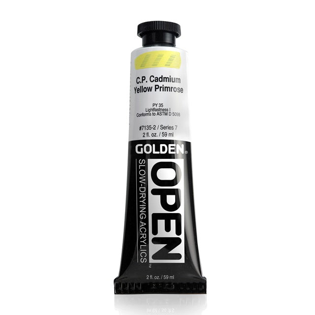Golden OPEN Acrylic Paint Cadmium Yellow Primrose