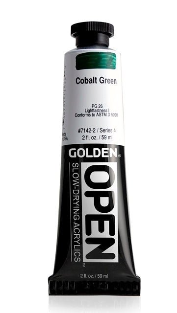 Golden OPEN Acrylic Paint Cobalt Green 59ml