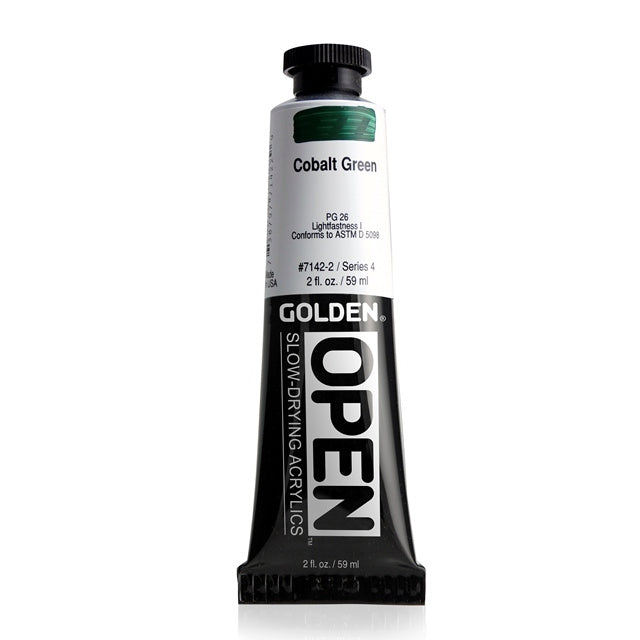 Golden OPEN Acrylic Paint Cobalt Green