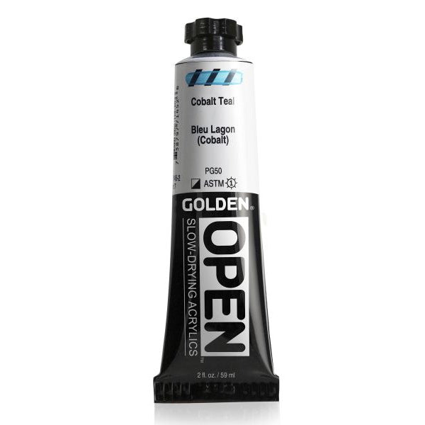 Golden OPEN Acrylic Paint Cobalt Teal