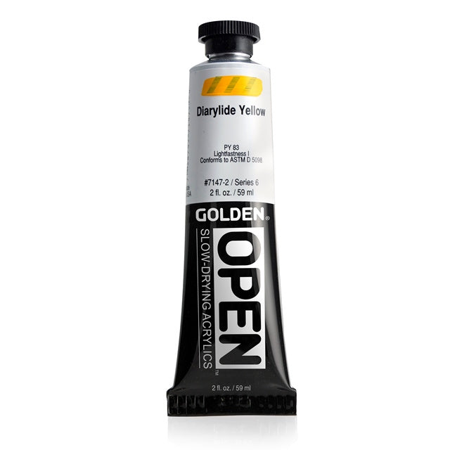 Golden OPEN Acrylic Paint Diarylide Yellow