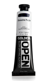 Golden OPEN Acrylic Paint Dioxazine Purple 59ml