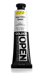 Golden OPEN Acrylic Paint Hansa Yellow Opaque 59ml