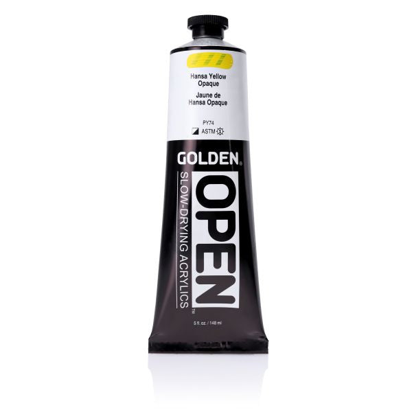 Golden OPEN Acrylic Paint Hansa Yellow Opaque