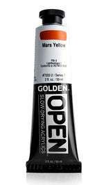 Golden OPEN Acrylic Paint Mars Yellow 59ml