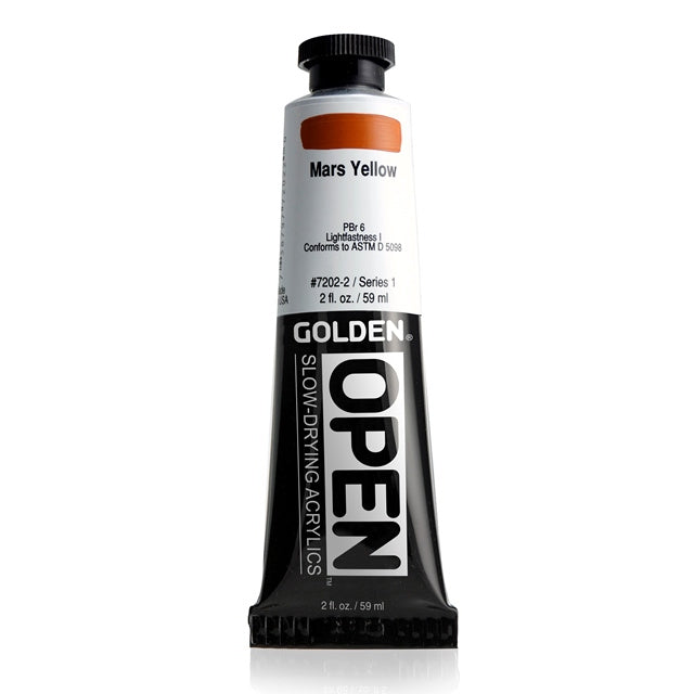 Golden OPEN Acrylic Paint Mars Yellow