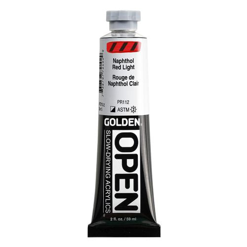 Golden OPEN Acrylic Paint Naphthol Red Light