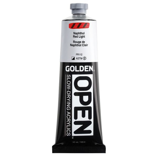 Golden OPEN Acrylic Paint Naphthol Red Light