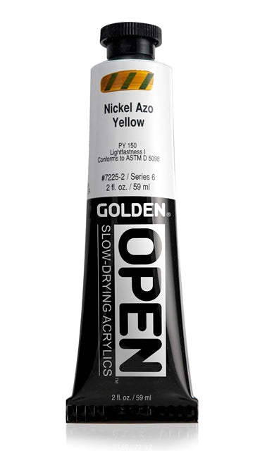 Golden OPEN Acrylic Paint Nickel Azo Yellow 59ml
