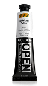 Golden OPEN Acrylic Paint Nickel Azo Yellow 59ml