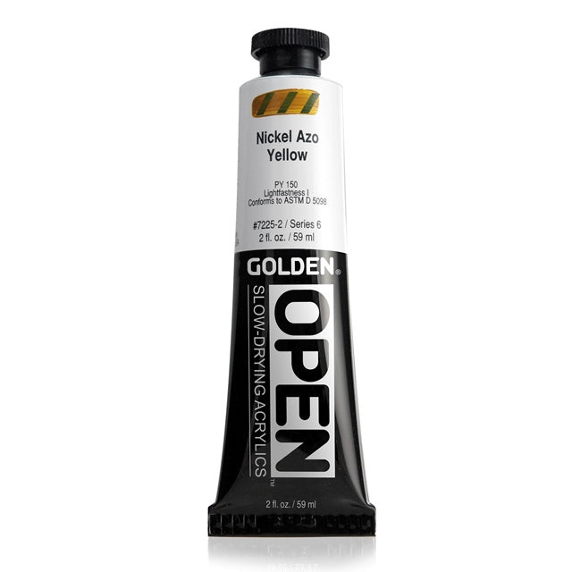 Golden OPEN Acrylic Paint Nickel Azo Yellow