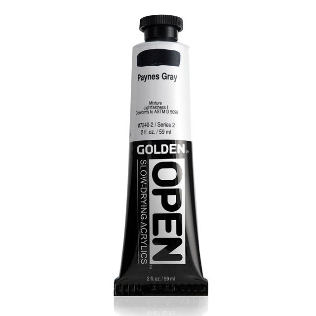 Golden OPEN Acrylic Paint Payne's Gray
