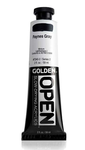 Golden OPEN Acrylic Paint Payne's Gray 59ml