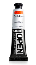 Golden OPEN Acrylic Paint Pyrrole Orange 59ml