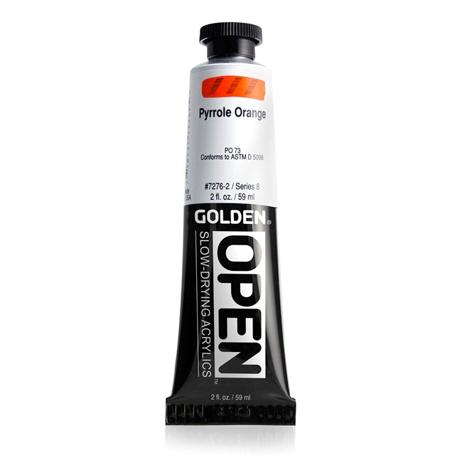 Golden OPEN Acrylic Paint Pyrrole Orange