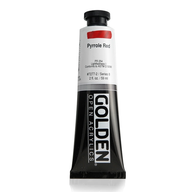 Golden OPEN Acrylic Paint Pyrrole Red