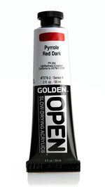 Golden OPEN Acrylic Paint Pyrrole Red Dark