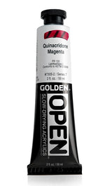 Golden OPEN Acrylic Paint Quinacridone Magenta 59ml