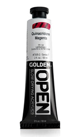 Golden OPEN Acrylic Paint Quinacridone Magenta 59ml