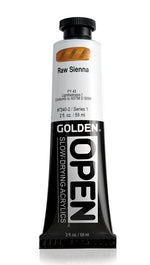Golden OPEN Acrylic Paint Raw Sienna 59ml