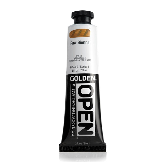 Golden OPEN Acrylic Paint Raw Sienna