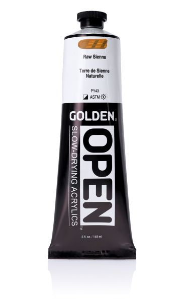 Golden OPEN Acrylic Paint Raw Sienna 148ml