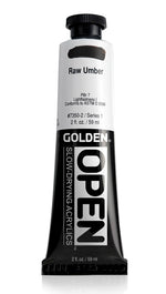 Golden OPEN Acrylic Paint Raw Umber