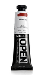 Golden OPEN Acrylic Paint Red Oxide 59ml