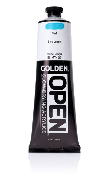 Golden OPEN Acrylic Paint Teal 148ml