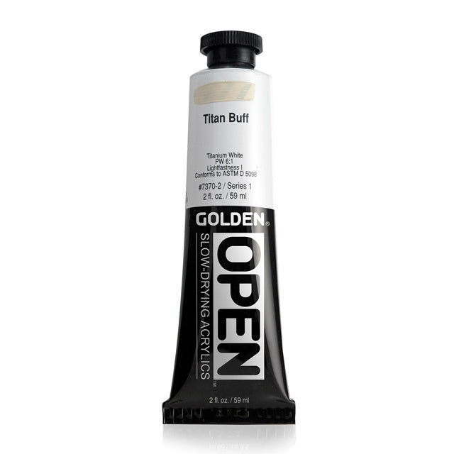 Golden OPEN Acrylic Paint Titan Buff