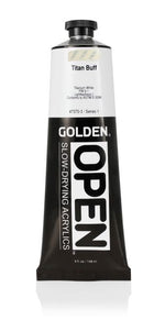 Golden OPEN Acrylic Paint Titan Buff 148ml