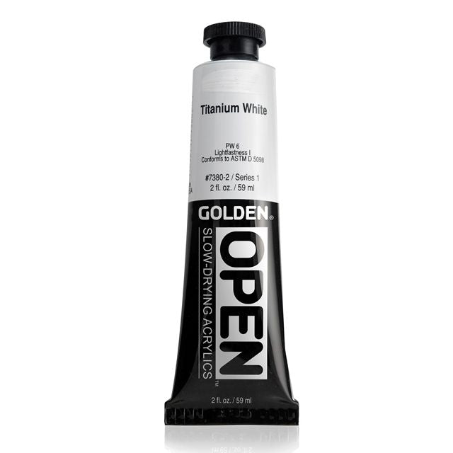Golden OPEN Acrylic Paint Titanium White 59ml