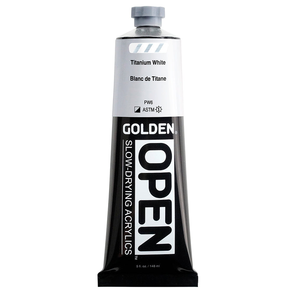Golden OPEN Acrylic Paint Titanium White