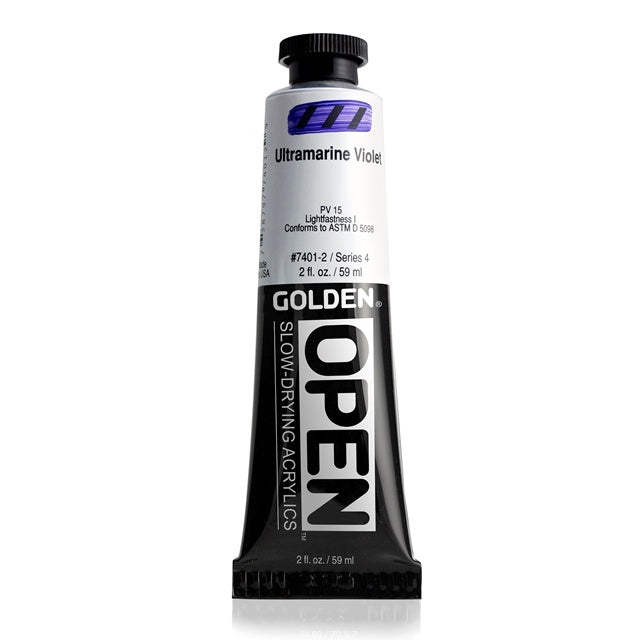 Golden OPEN Acrylic Paint Ultramarine Violet