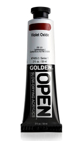 Golden OPEN Acrylic Paint Violet Oxide 59ml