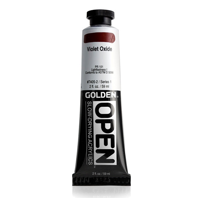 Golden OPEN Acrylic Paint Violet Oxide
