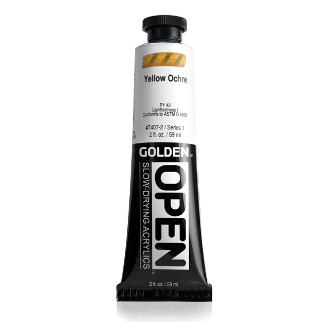 Golden OPEN Acrylic Paint Yellow Ochre