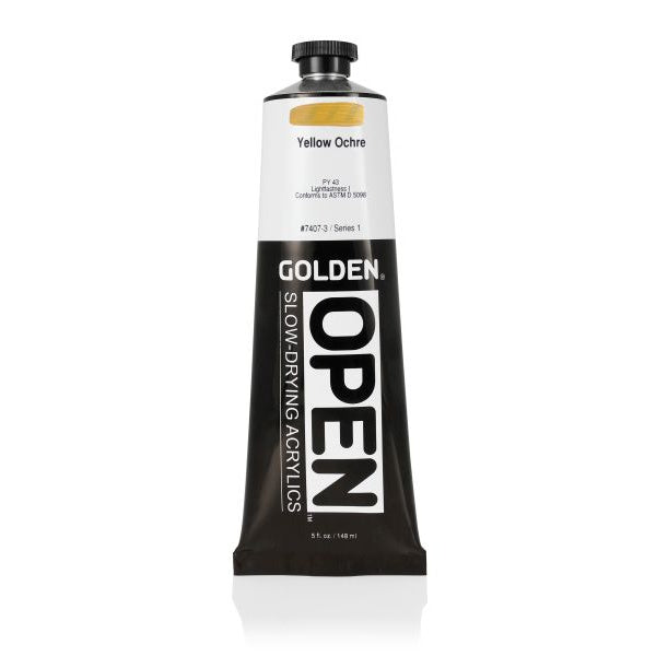 Golden OPEN Acrylic Paint Yellow Ochre